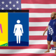 A character selection screen depicting two different "styles" of people
